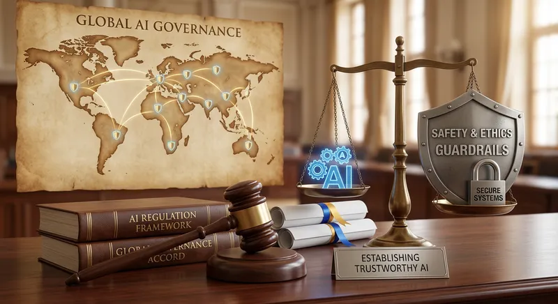 Artificial Intelligence Safety, Law, Governance, and Regulation Compliance Shield - Spidits.com Asset
