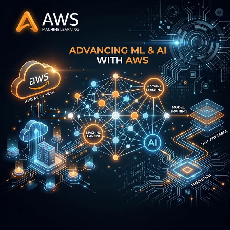 AWS Machine Learning - Cloud Intelligence and AI Solutions - Spidits.com Asset