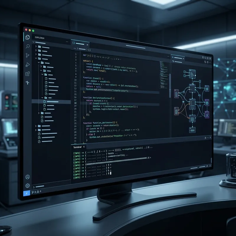 Software Development, IDE, Coding, and Programming Workflows - Spidits.com Asset