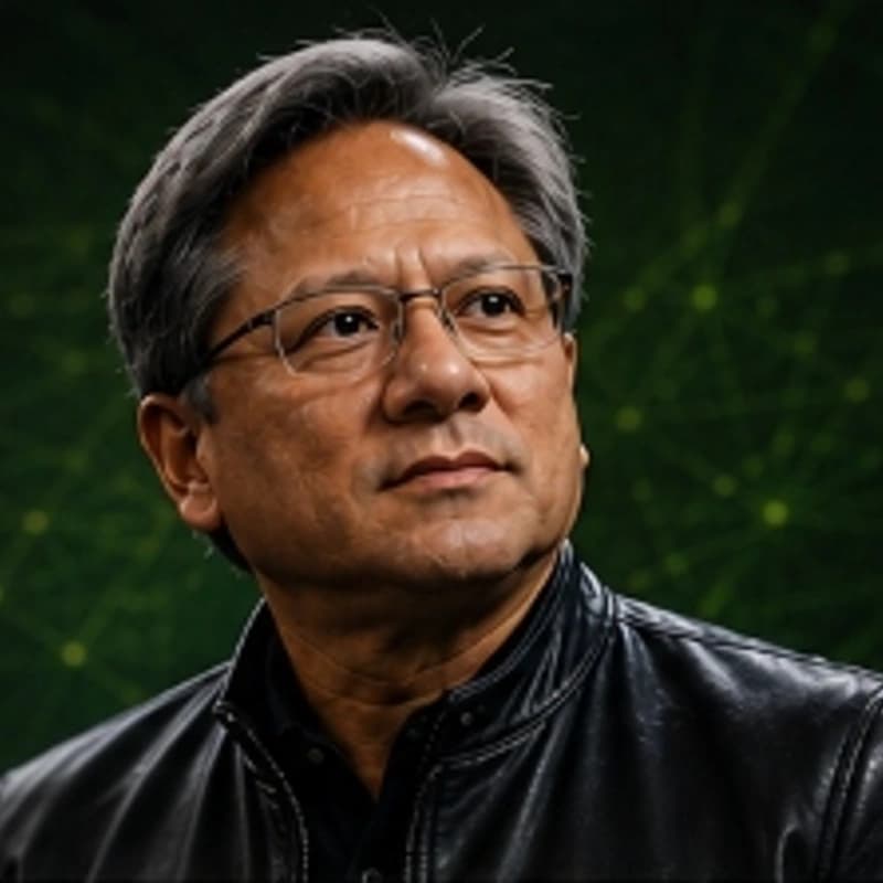 Jensen Huang - NVIDIA CEO - Spidits.com Asset