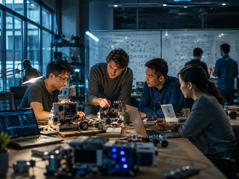 Robotics Engineering and Lab Collaboration - Spidits.com Asset